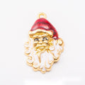 Gold-Tone Enamel Christmas Charm Collection in 18 Designs view 2