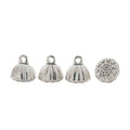 Lotus Seed Pod Vintage Metal Charm Pendant for Jewelry Making view 2