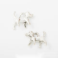Mixed Dog Breed Charms Metal Jewelry Making Pieces view 2