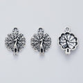 5-Finish Round Peacock Metal Jewelry Components for Crafts view 2
