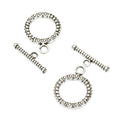 Toggle Clasp Metal Jewelry Component 2 Finish Options Craft Supply view 2