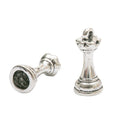 Classic Chess Piece Metal Charms in Three Color Finishes view 2