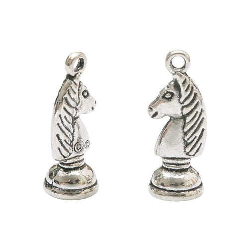 Horse Head Charm shown from an additional product angle 2