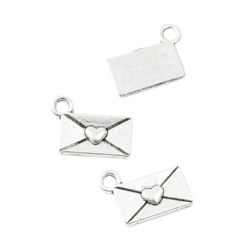 Heart Seal Envelope metal piece shown in product image 2