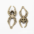 Skull Spider Two Loop Metal Connectors in Two Finishes view 2