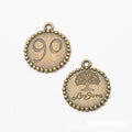 Double-Sided Tree of Life Round Charms in Two Finishes view 2