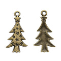 Star Cutout Christmas Tree Charm in 2 Pictured Finishes view 2