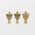 Standing Angel Charm Metal Pendant for Jewelry Making view 2