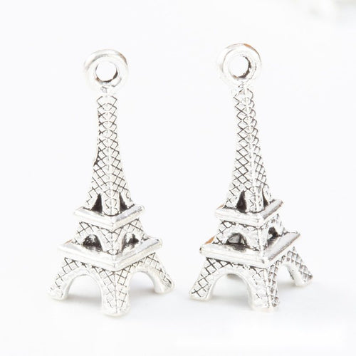 Close view of Eiffel Tower metal shape and surface detail