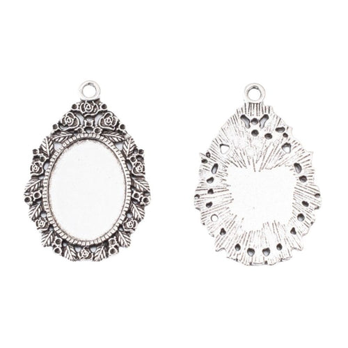 Rose Oval Cabochon Setting alternate product arrangement
