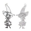 Cartoon Witch Charm In 1 Metal Finish For Jewelry Making view 2