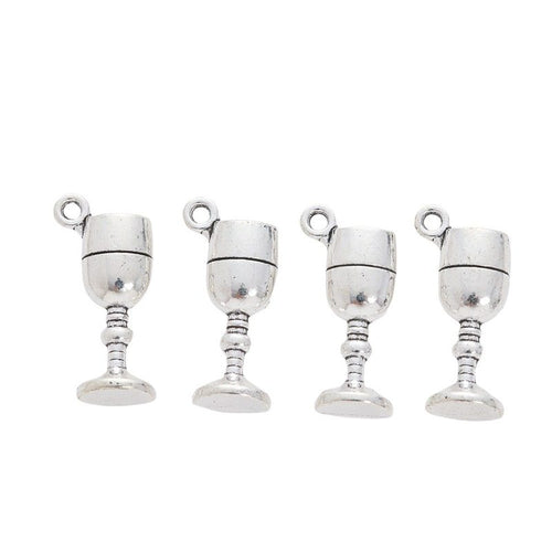 Wine Glass Charm pictured from the front