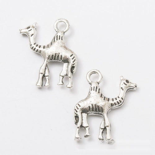 Closer front view of the standing camel shape and surface details.
