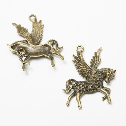 Winged Horse metal piece shown in product image 2