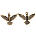Spread-Wing Eagle Alloy Charm in 2 Pictured Options view 2