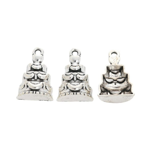 Tiered Cake Charm shown from an additional product angle 2