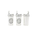 Takeaway Cup Vintage Metal Charm Pendant for Jewelry Making view 2