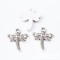 Detailed Dragonfly Charm Metal Jewelry Making Pieces view 2