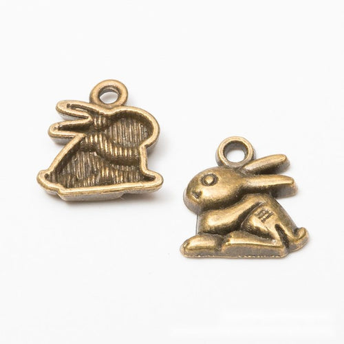 Sitting Rabbit Charm alternate product arrangement