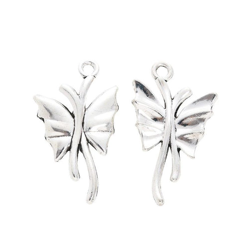 Grouped curled butterfly components showing repeated front details and finish