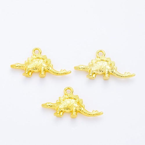 Stegosaurus Charm front and reverse details