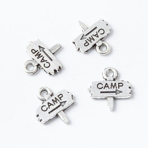 Camp Arrow Sign Charm alternate product arrangement