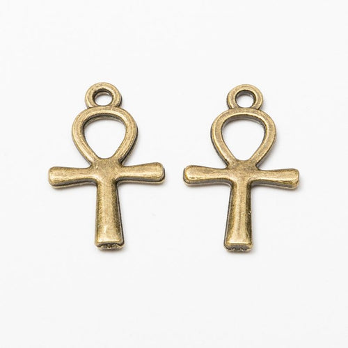 Ankh Charm front and reverse details