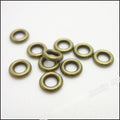 Plain 8 mm Ring Connector in 2 Metal Finishes for Jewelry Making view 2