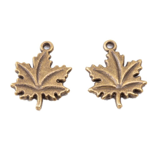 Closer front view of the maple leaf shape and surface details.