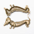 Vintage Dachshund Dog Charms in Multiple Finishes for Jewelry Making view 2