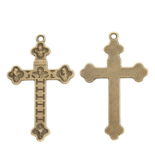 Close front and reverse views showing relief and surface finish