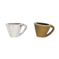 Miniature Teacup Metal Charms in Two Antique Finishes view 2