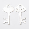 Antique Bronze and Silver Vintage Key Charms for Jewelry Making view 2