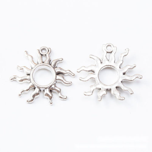Close view 2 showing the shape and finish of the radiant sun