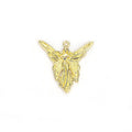 Winged Angel Metal Charms in Four Vintage Finishes view 2