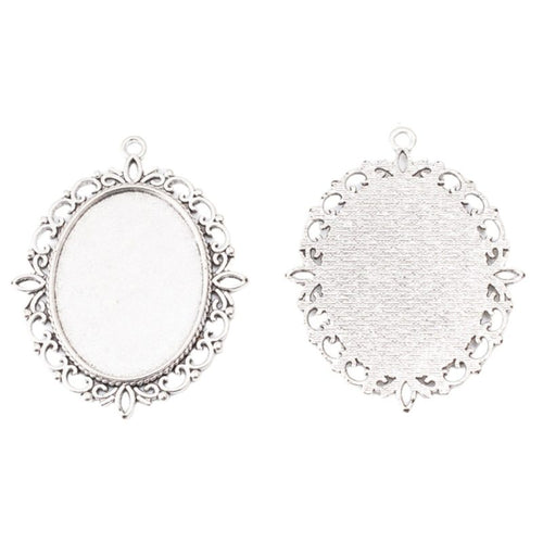 Ornate Oval Cabochon Setting alternate product arrangement