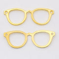Eyeglasses Frame Metal Jewelry Connectors in 4 Finishes view 2
