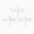 Openwork Dragonfly Metal Charms in Four Finishes Jewelry Making Pendants view 2
