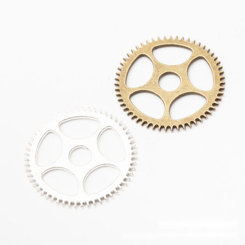Round Gear Metal Connector Components shown in a angled detail view on a plain background