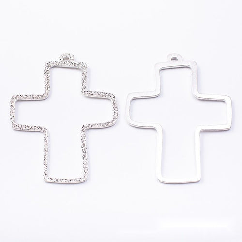 Open Cross Pendant Frame alternate product arrangement