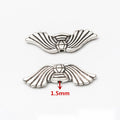 Angel Wing Metal Spacer Beads in 6 Distinct Designs view 2