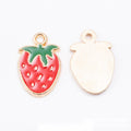 Colorful Enamel Fruit Metal Charms in Six Selections view 2