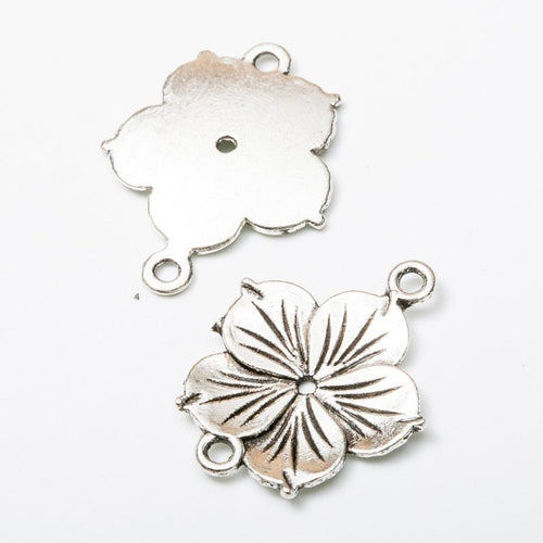 Layered Flower Connector metal piece shown in product image 2