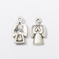 Praying Angel Charm Metal Pendant for Jewelry Making view 2