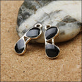 Metal Sunglasses Charms in Black Lens and Open Frame Styles view 2