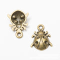 Ladybug Metal Charm Pendant Jewelry Making Component view 2