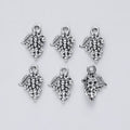 Leaf Grape Cluster Charm In 1 Metal Finish For Jewelry Making view 2