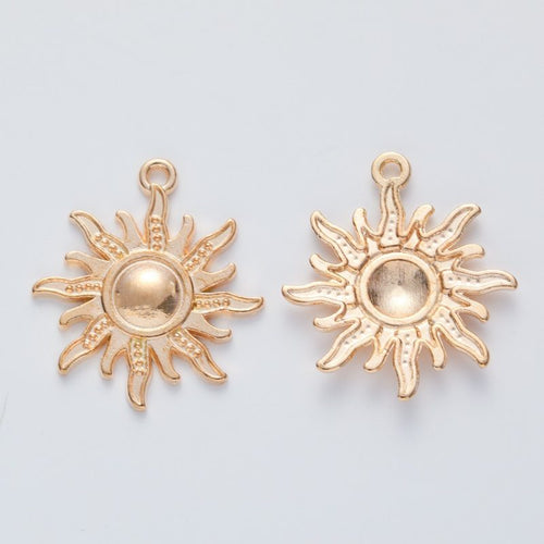 Close view of Radiant Sun metal shape and surface detail