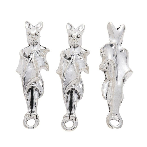 Hanging Fox metal charm shown in a second product arrangement
