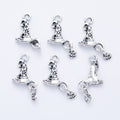 Dangling Star Witch Hat Charm Metal Pendant for Jewelry Making view 2